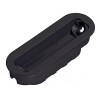 Планка ответная пластиковая B02402.05.93 Minimal черная AGB
