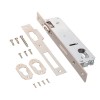 Замок врезной 7300-30-R матовый никель Apecs