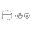 DVZ3, 16/200/50×90 (оптика пластик, угол обзора 200) CP Хром