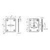 Накладка на сувальдный замок ESC.S-lift+S/K.set (ESC081/082) хром (2шт.)