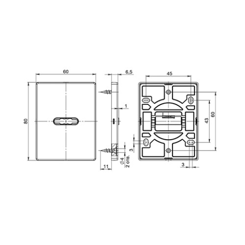 Накладка на сувальдный замок ESC.S-auto.RL/K.486 (ESC 486-S.auto RL) SSG сатин. золото (1 шт.)