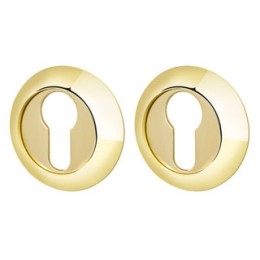 Накладка CYLINDER ET-1GP/SG-5 золото/матовое золото 2шт.