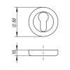 Накладка под цилиндр ET/ZM SN/NP-3