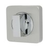Ручка поворотная WC-BOLT BK6/SQ-21SN/CP-3 матовый никель/хром
