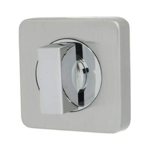 Ручка поворотная WC-BOLT BK6/SQ-21SN/CP-3 матовый никель/хром