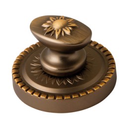 Ручка поворотная WC-BOLT BK6/CL-BB-17 Коричневая бронза