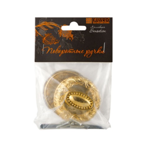 Ручка поворотная BK6 SM GOLD-24 золото 24К