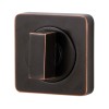 Ручка поворотная WC-BOLT BK6/SQ-21ABL-18 Темная медь