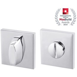 Ручка поворотная WC-BOLT BK6 USS CP-8 Хром