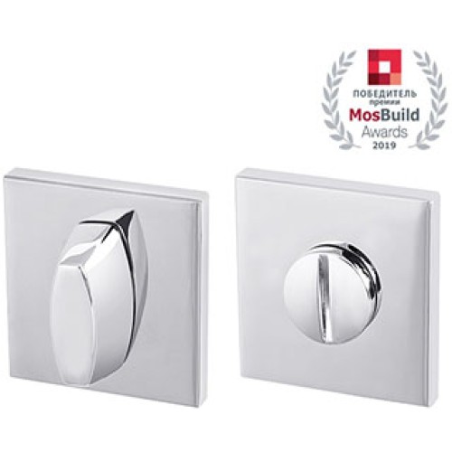 Ручка поворотная WC-BOLT BK6 USS CP-8 Хром