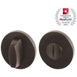 Ручка поворотная WC-BOLT BK6 URS BPVD-77 Вороненый никель