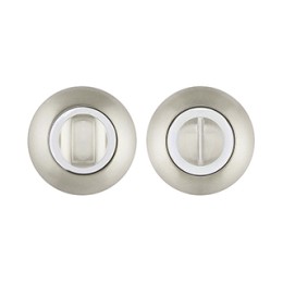 Ручка поворотная BK6.R.JR54 (BK6 JR) SN/CP-3 матовый никель/хром