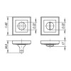 Ручка поворотная BK6 QL BL-24 черный