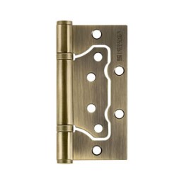 Петля универсальная без врезки 500-2BB 100×2,5 AB (бронза)
