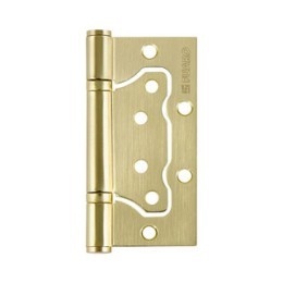 Петля универсальная без врезки 500-2BB 100×2,5 SB (мат. золото)