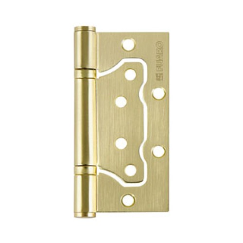 Петля универсальная без врезки 500-2BB 100×2,5 SB (мат. золото)