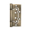 Петля универсальная без врезки 200-2B 100×2,5 AB (бронза)
