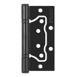 Петля универсальная без врезки N100500/2BB-BL ( бывш. 500-2BB 100×2,5 BL) (черный матовый)