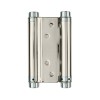 Петля пружинная двусторонняя DAS SS 201-5″ (125*86*1.5) CP Хром