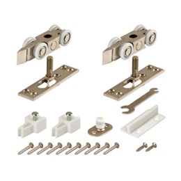 Комплект роликов для раздвижных дверей DIY Comfort 80/4 kit (877+882)