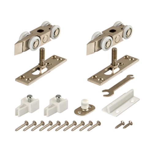 Комплект роликов для раздвижных дверей DIY Comfort 80/4 kit (877+882)