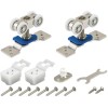 Комплект роликов для раздвижных дверей DIY Comfort 60/4 kit (877)