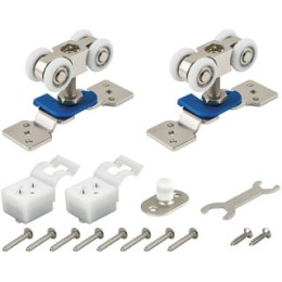Комплект роликов для раздвижных дверей DIY Comfort 60/4 kit (877)