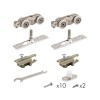 Комплект для раздвижных дверей Comfort – PRO SET 1 /rollers/ 80 (CFA170)