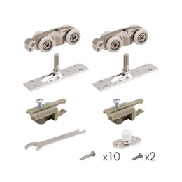 Комплект для раздвижных дверей Comfort – PRO SET 1 /rollers/ 80 (CFA170)