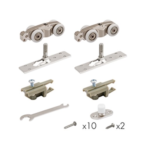 Комплект для раздвижных дверей Comfort – PRO SET 1 /rollers/ 80 (CFA170)