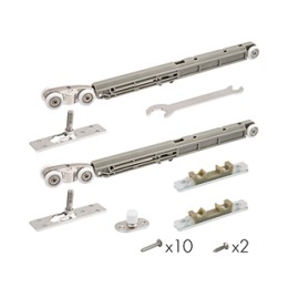 Комплект для раздвижных дверей Comfort – PRO SET 2 /soft close/ 80 (CFA170А)
