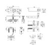 Базовый комплект для синхронного открывания дверей Comfort – PRO SET 4 /synchron/ 80 (CFA171A)