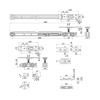 Комплект для раздвижных дверей Comfort – PRO SET 3 /soft close+roller/ 80 (CFA170B)