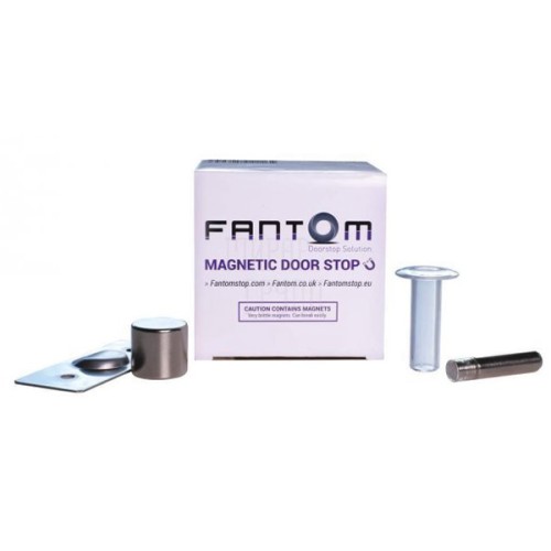 Упор магнитный автоматический скрытый FANTOM PREMIUM HGT001 прозрачный
