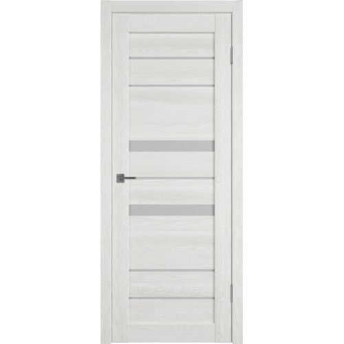Межкомнатная дверь Atum Pro Х30 White Cloud цвет Bianco Р стекло white cloud