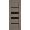 Межкомнатная дверь Atum Pro Х29 Black Gloss цвет Brun oak стекло black gloss