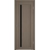 Межкомнатная дверь Atum Pro Х34 Black Gloss цвет Brun oak стекло black gloss