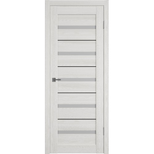Межкомнатная дверь Atum Pro AL7 White Cloud цвет Bianco Р стекло white cloud