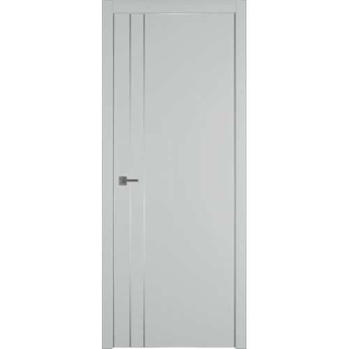 Межкомнатная дверь Urban 2 V цвет Steel кромка Silver Edge 