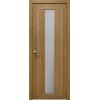 Межкомнатная дверь Portas 25S(р) цвет Орех карамель стекло мателюкс матовое