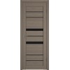 Межкомнатная дверь Atum Pro Х30 Black Gloss цвет Brun oak стекло black gloss