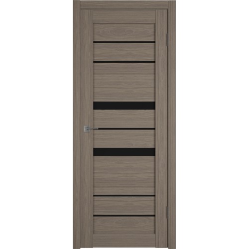 Межкомнатная дверь Atum Pro Х30 Black Gloss цвет Brun oak стекло black gloss