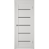 Межкомнатная дверь Atum Pro Х27 Black Gloss цвет Milky White стекло black gloss