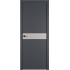 Межкомнатная дверь Urban H цвет Onyx кромка Black Edge вставка Stone Oak