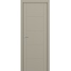 Межкомнатная дверь ART Lite Scala ДГ цвет Серый шелк эмаль RAL 7044 кромка нет 