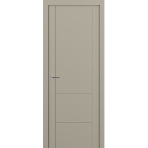 Межкомнатная дверь ART Lite Scala ДГ цвет Серый шелк эмаль RAL 7044 кромка нет 