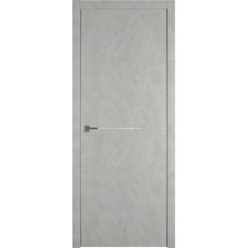Межкомнатная дверь Urban 1 цвет Antic loft кромка Silver Edge 