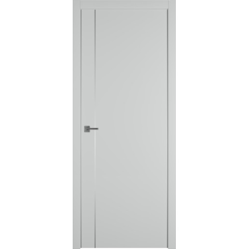 Межкомнатная дверь Urban 1 V цвет Steel кромка Silver Edge 