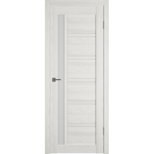 Межкомнатная дверь Atum Pro Х38 White Cloud цвет Bianco Р стекло white cloud