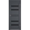 Межкомнатная дверь Emalex E26 ДО цвет Onyx стекло black gloss